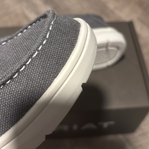 Ariat Hilo Washed Black,FLX Foam sole,cushion insole,no tie lace,slip on loafers - Picture 8 of 10